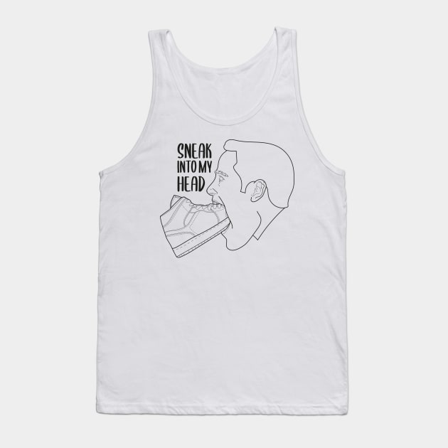 Sneak into my head Tank Top by SUGAH